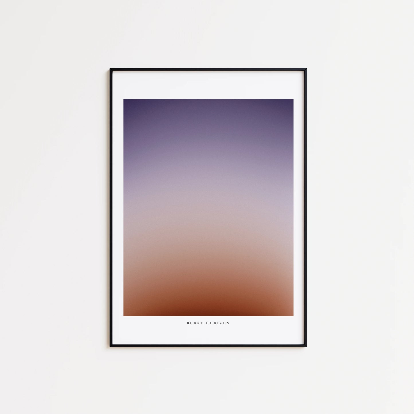 Plakat - Burnt Horizon - Artell Studio