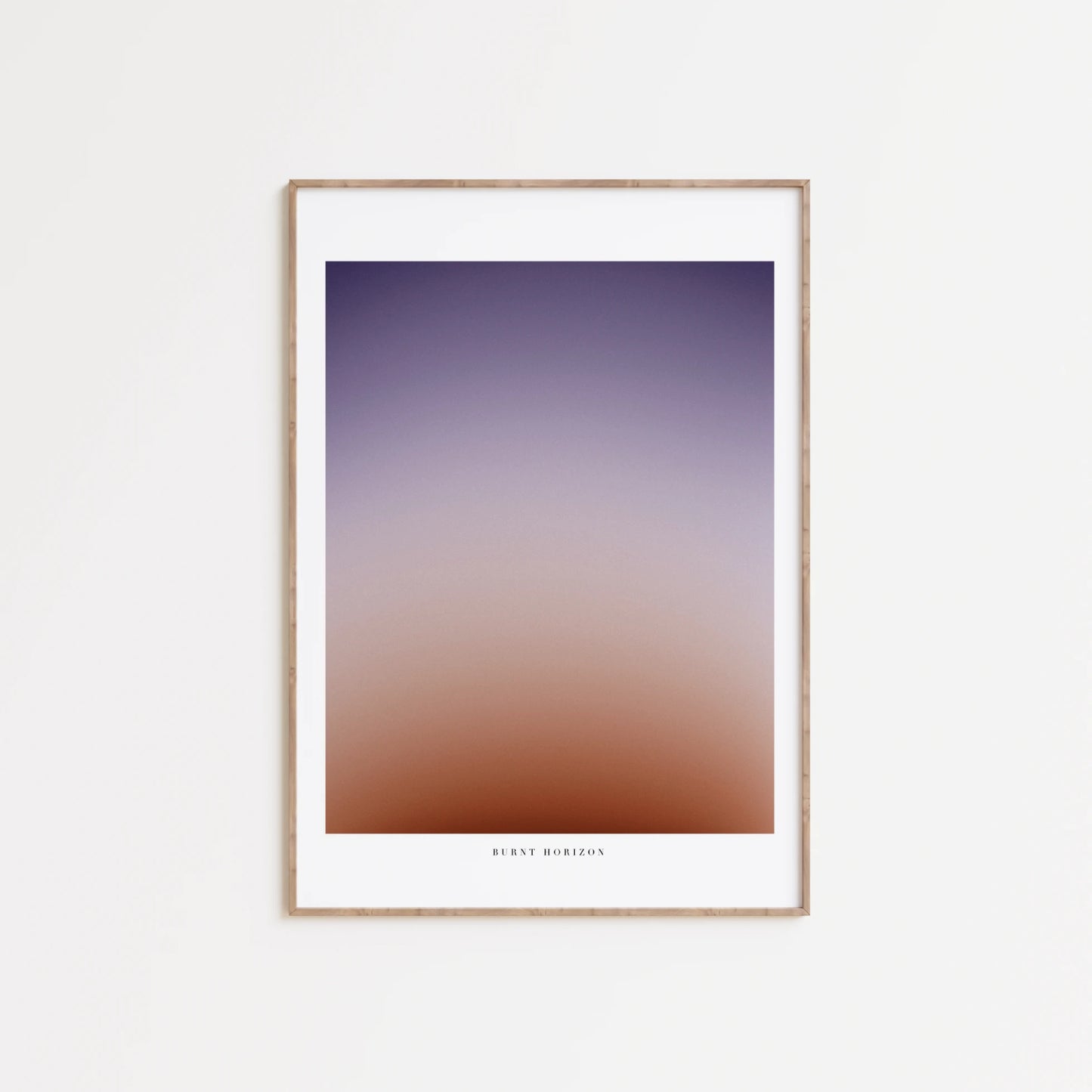 Plakat - Burnt Horizon - Artell Studio