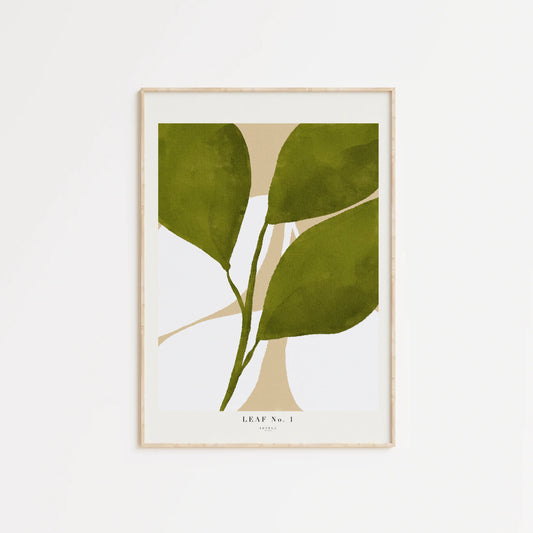 Plakat - LEAF No. 1