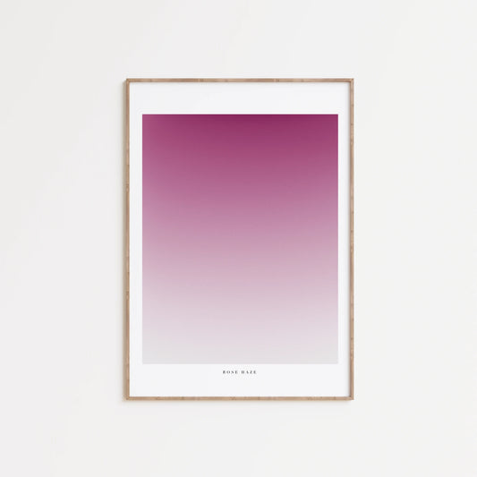 Plakat - Rose Haze - Artell Studio