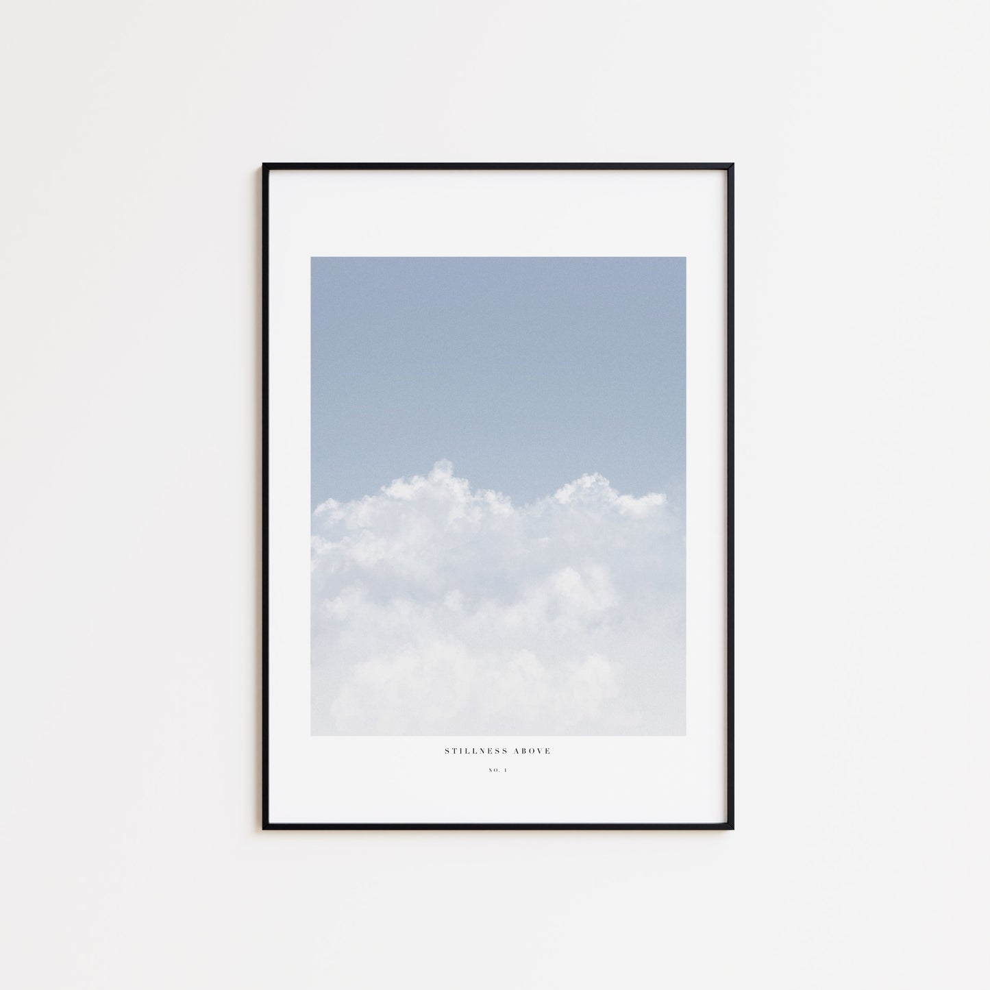 Plakat - Stilness Above No. 1 - Artell Studio