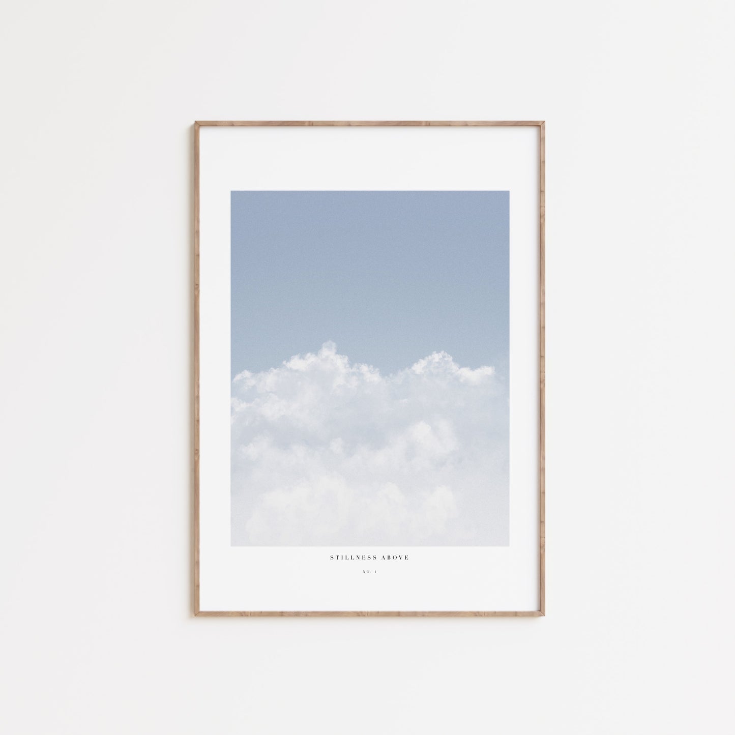 Plakat - Stilness Above No. 1 - Artell Studio