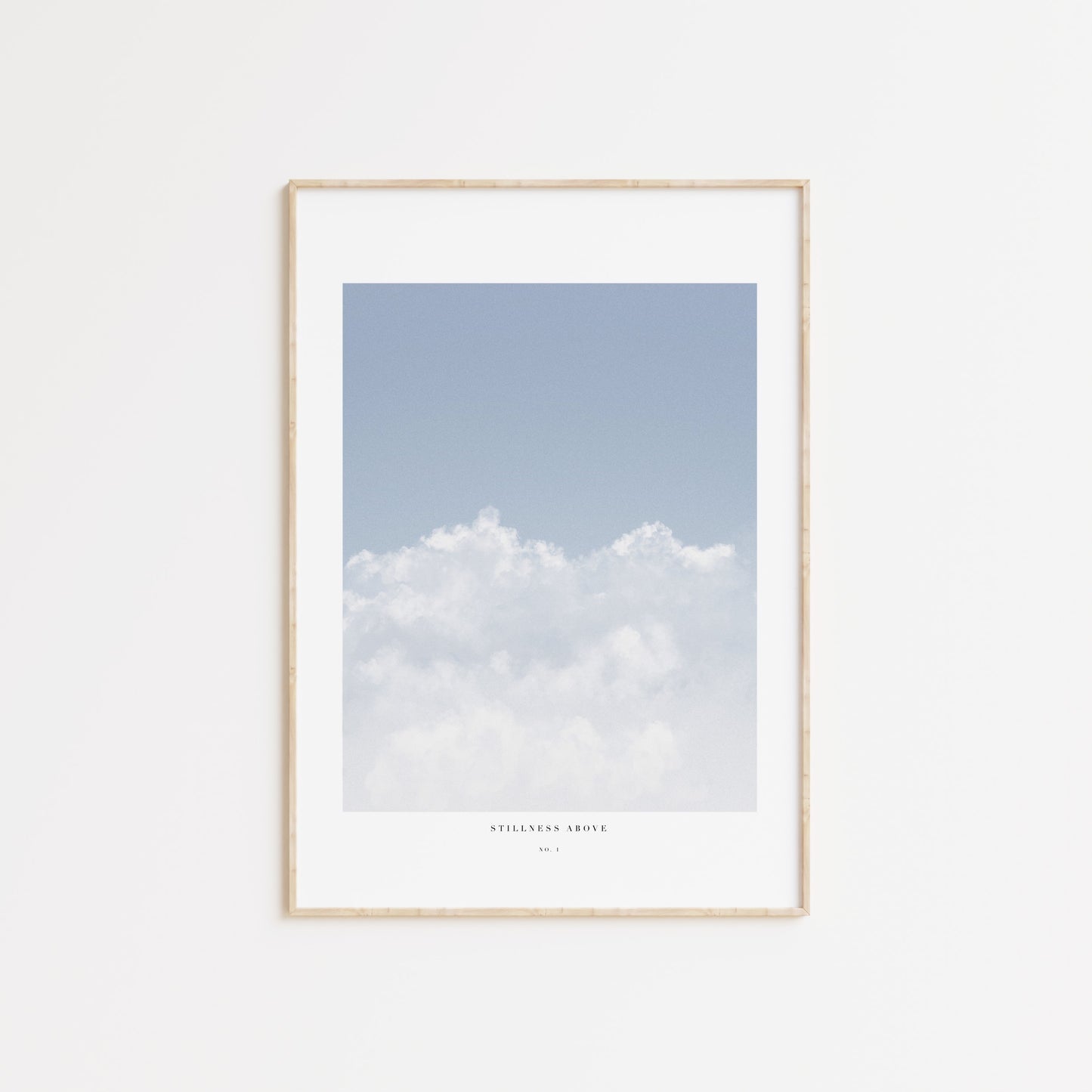 Plakat - Stilness Above No. 1 - Artell Studio