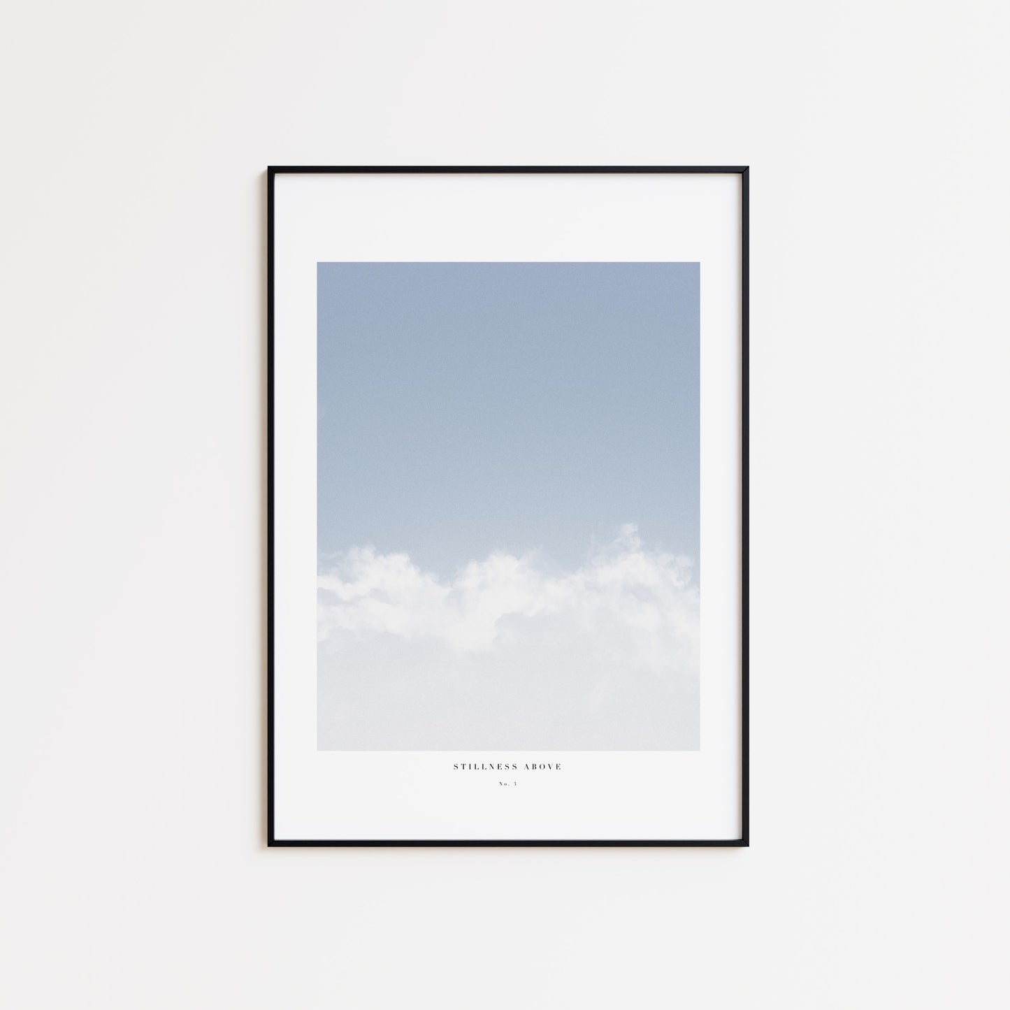 Plakat - Stilness Above No. 3 - Artell Studio