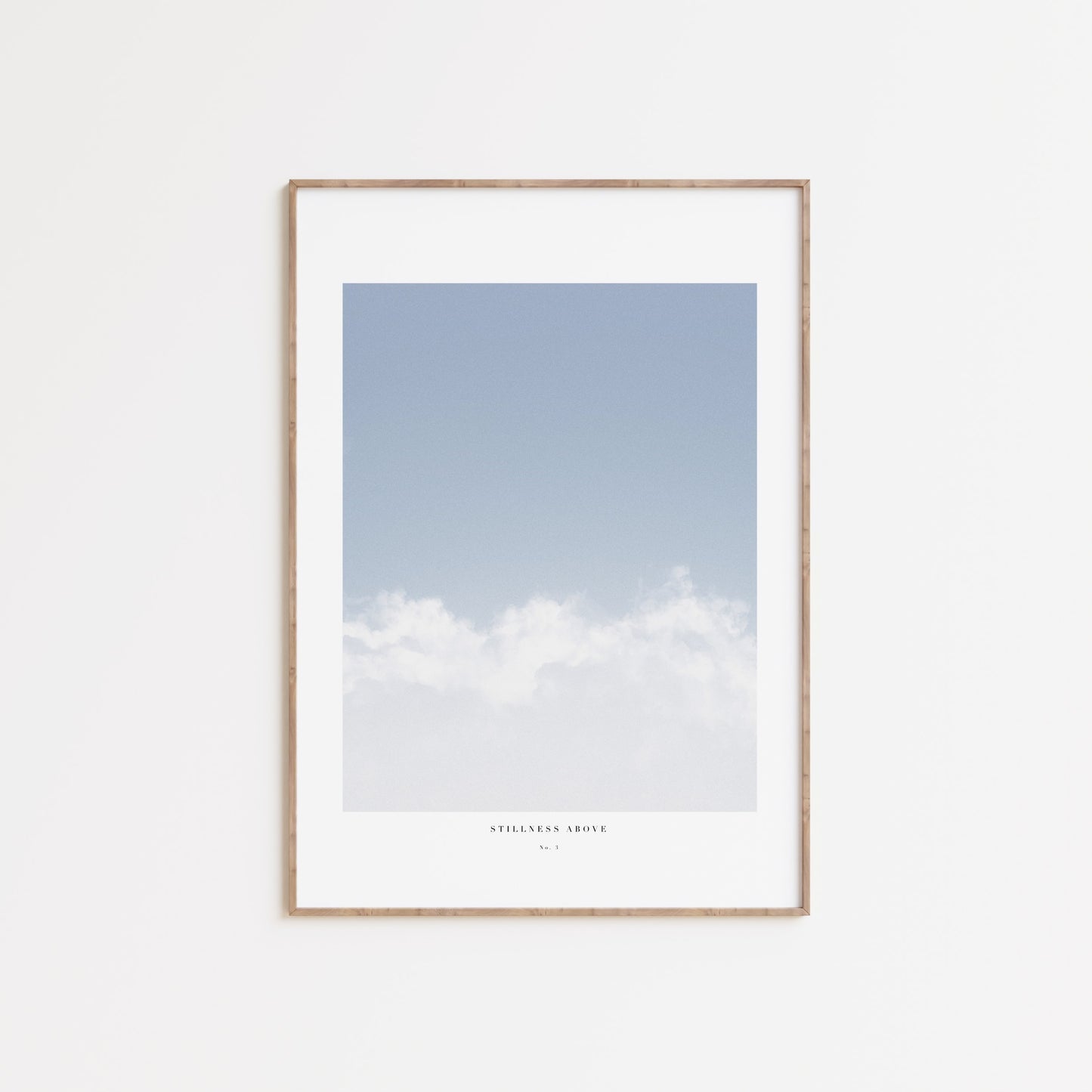 Plakat - Stilness Above No. 3 - Artell Studio