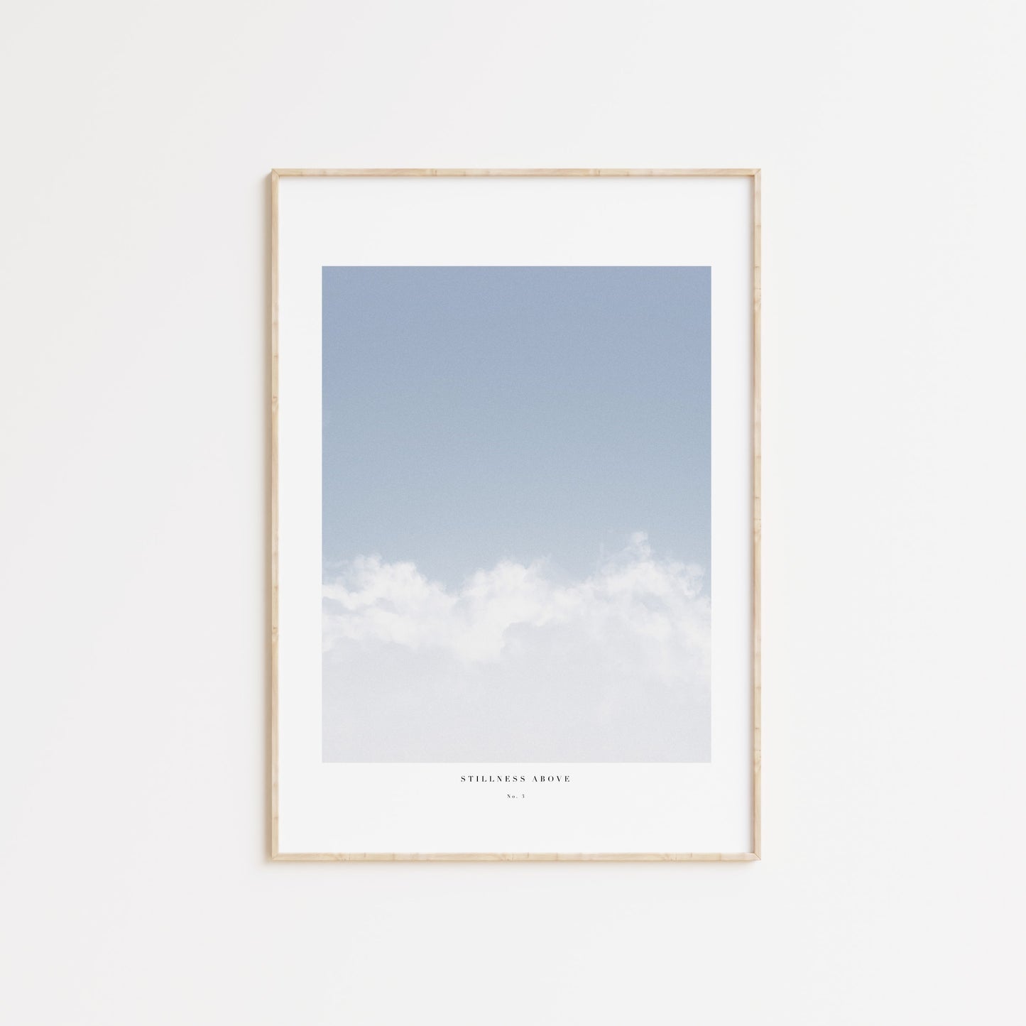 Plakat - Stilness Above No. 3 - Artell Studio