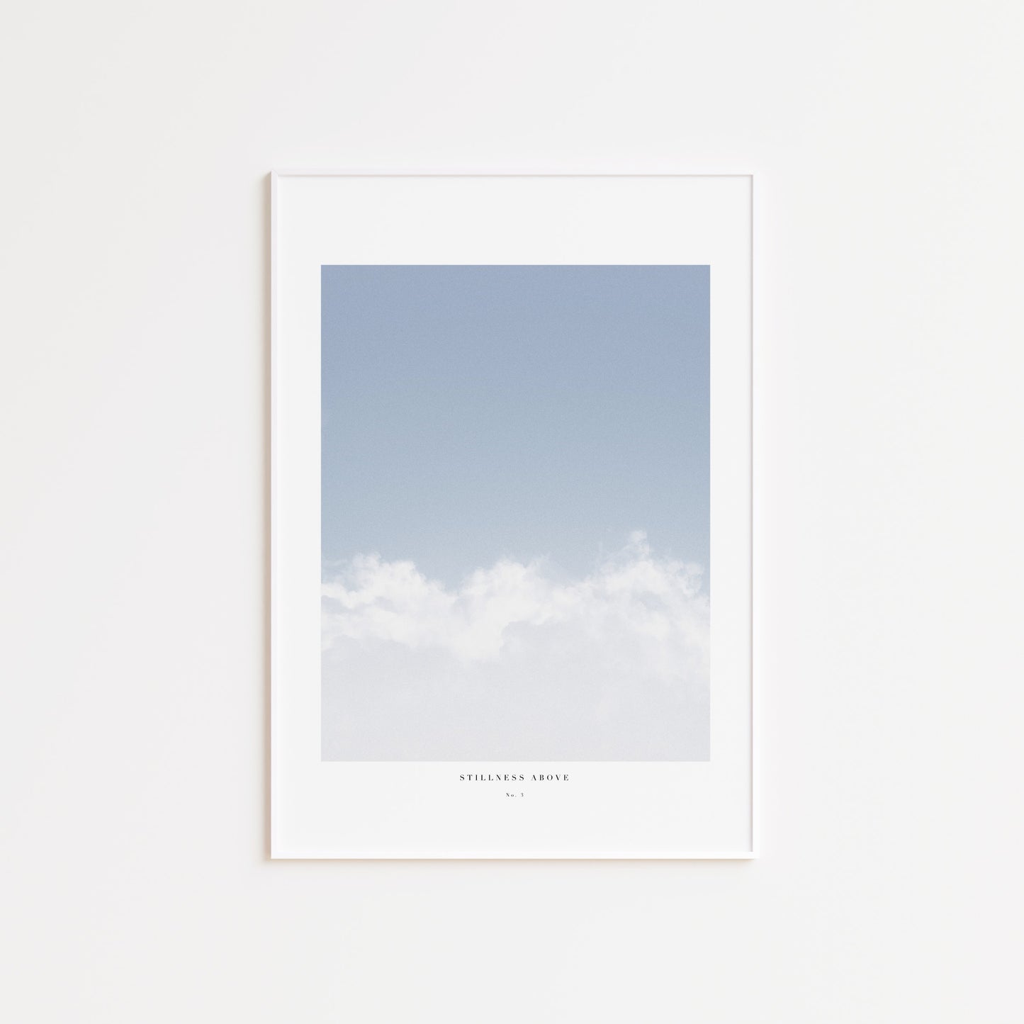 Plakat - Stilness Above No. 3 - Artell Studio