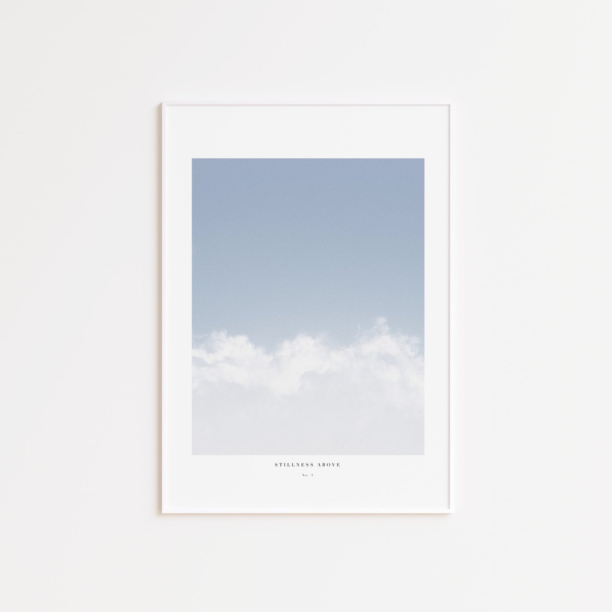 Plakat - Stilness Above No. 3 - Artell Studio