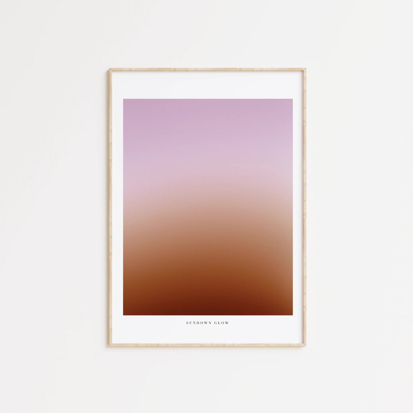 Plakat - Sundown Glow - Artell Studio