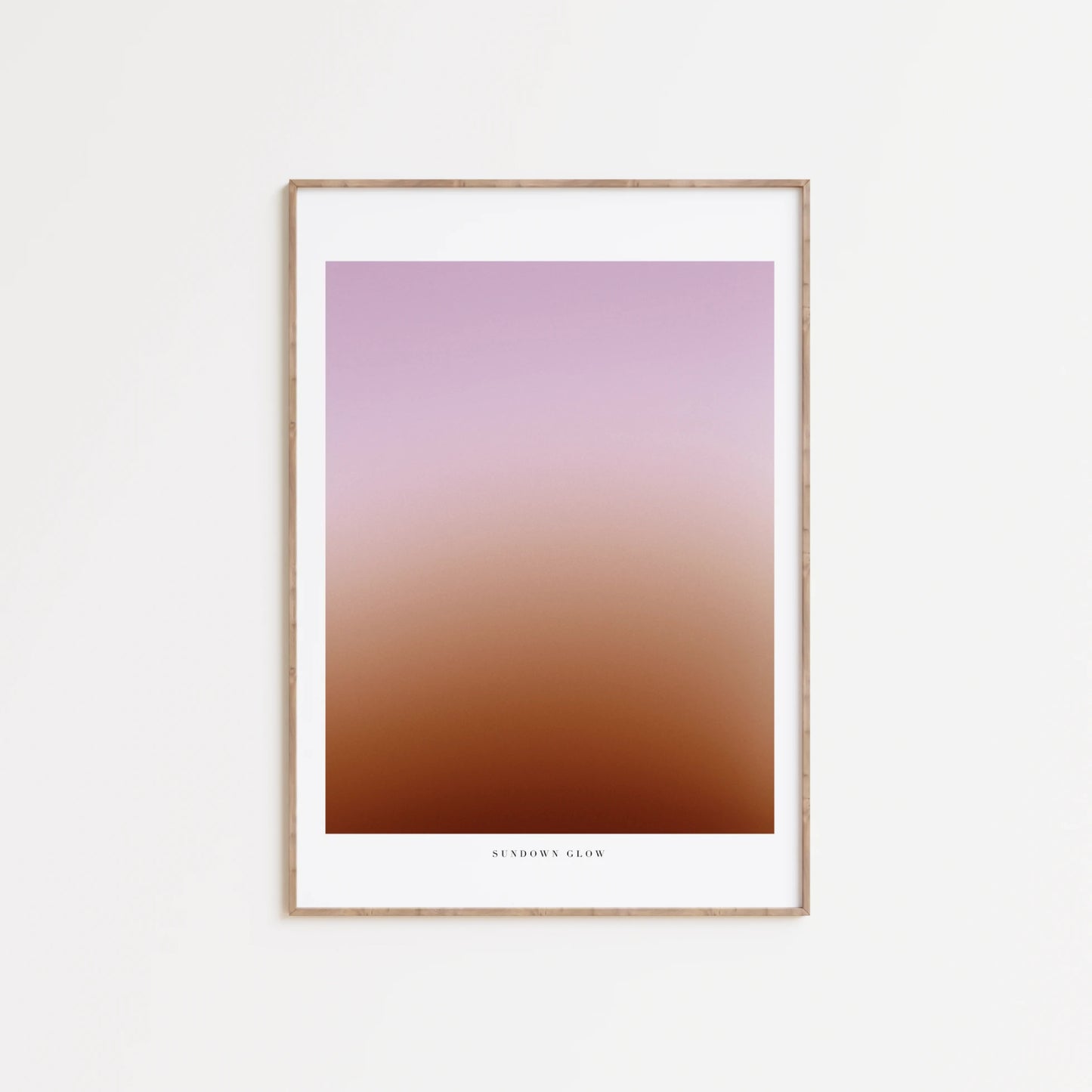 Plakat - Sundown Glow - Artell Studio