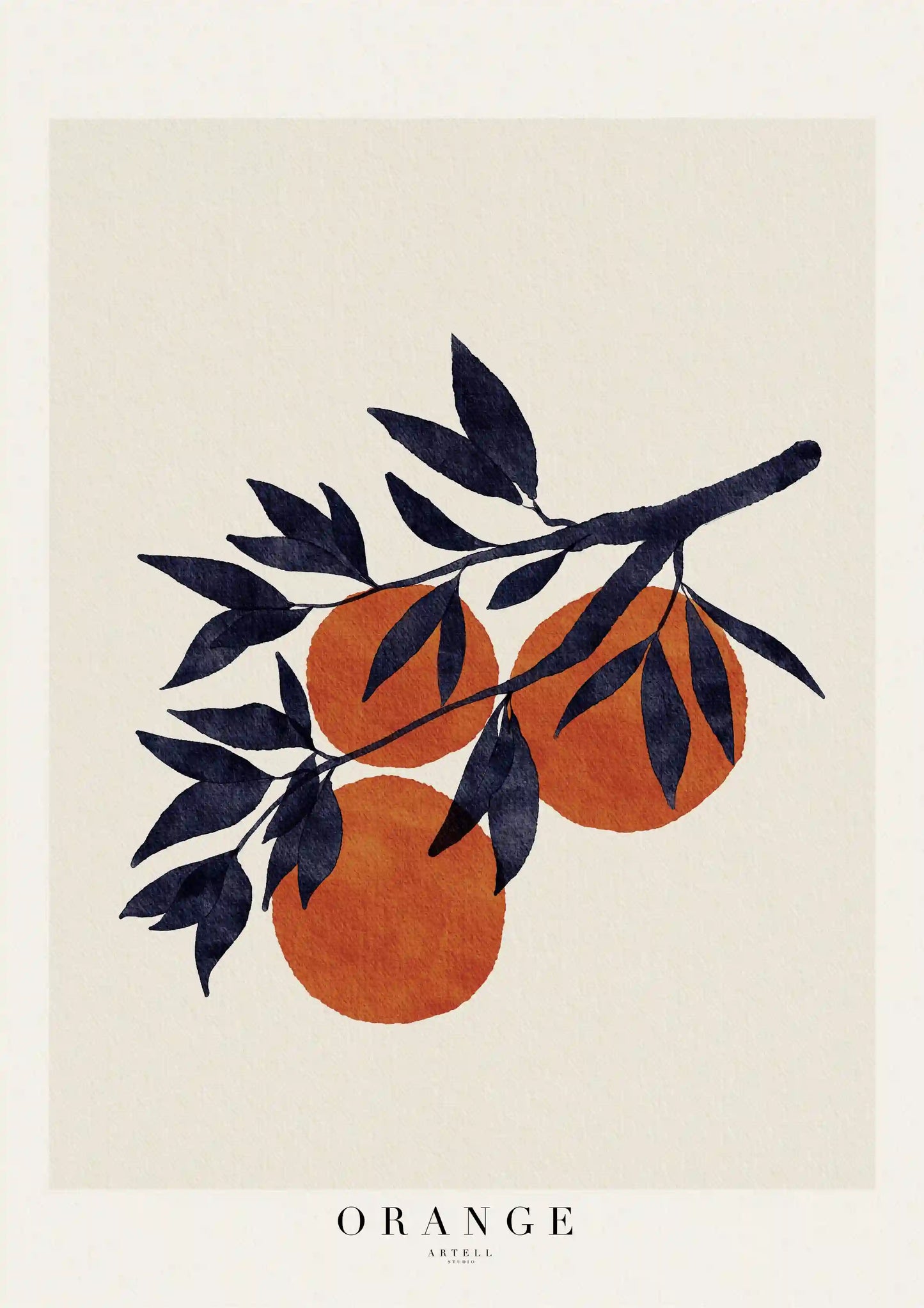 Plakat - Orange