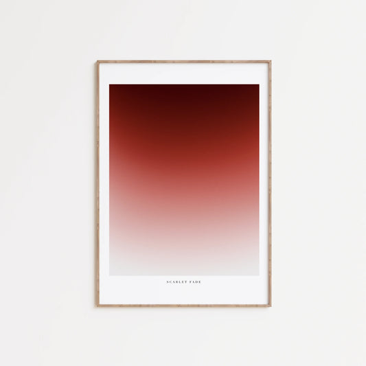 Plakat - Scarlet Fade - Artell Studio