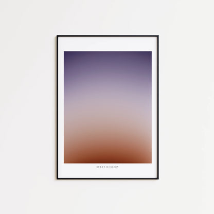 Plakat - Burnt Horizon - Artell Studio 