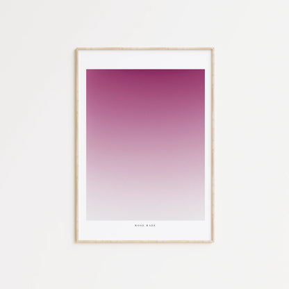 Plakat - Rose Haze - Artell Studio 