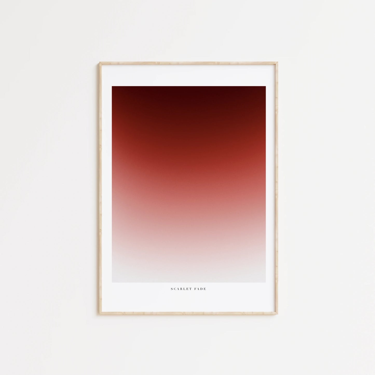 Plakat - Scarlet Fade - Artell Studio 