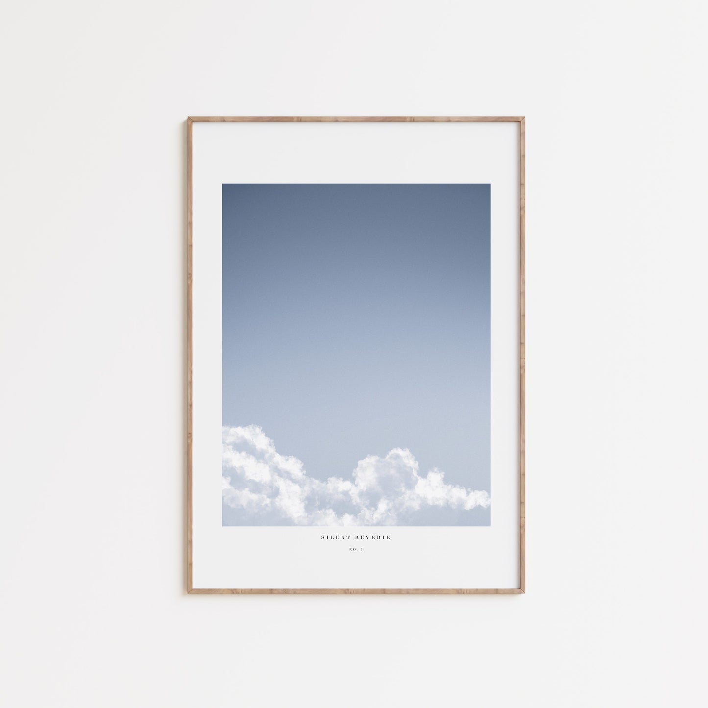 Elegant og minimalistisk plakat til stilfuldt hjem og moderne indretning.