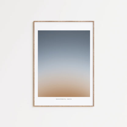 Plakat - Whispering Skies - Artell Studio 