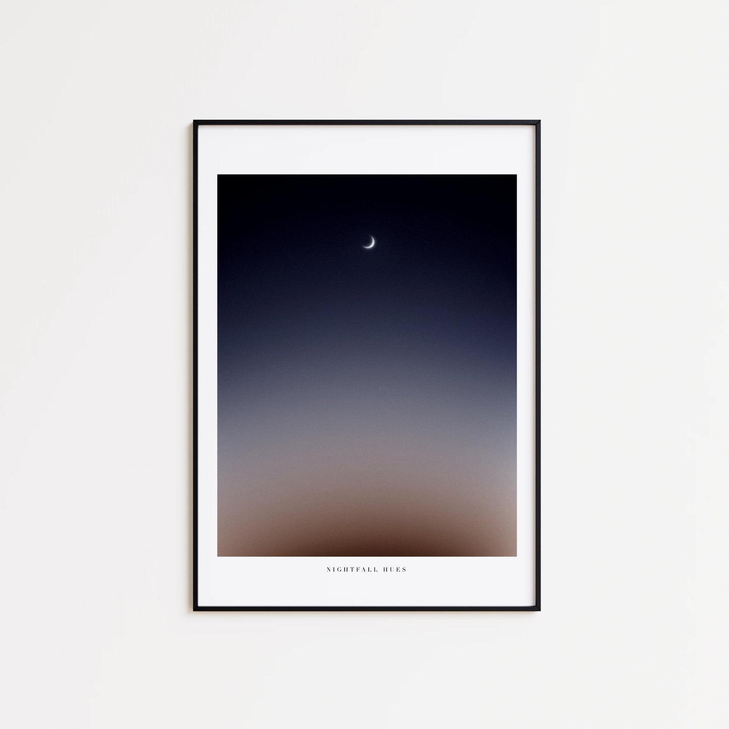 Grafisk plakat med ramme – minimalistisk og moderne.